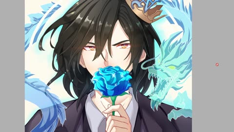 【原创绘画】千万不要画双重性格的帅哥