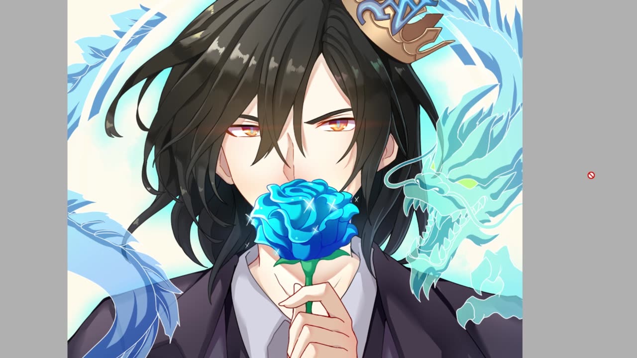 【原创绘画】千万不要画双重性格的帅哥