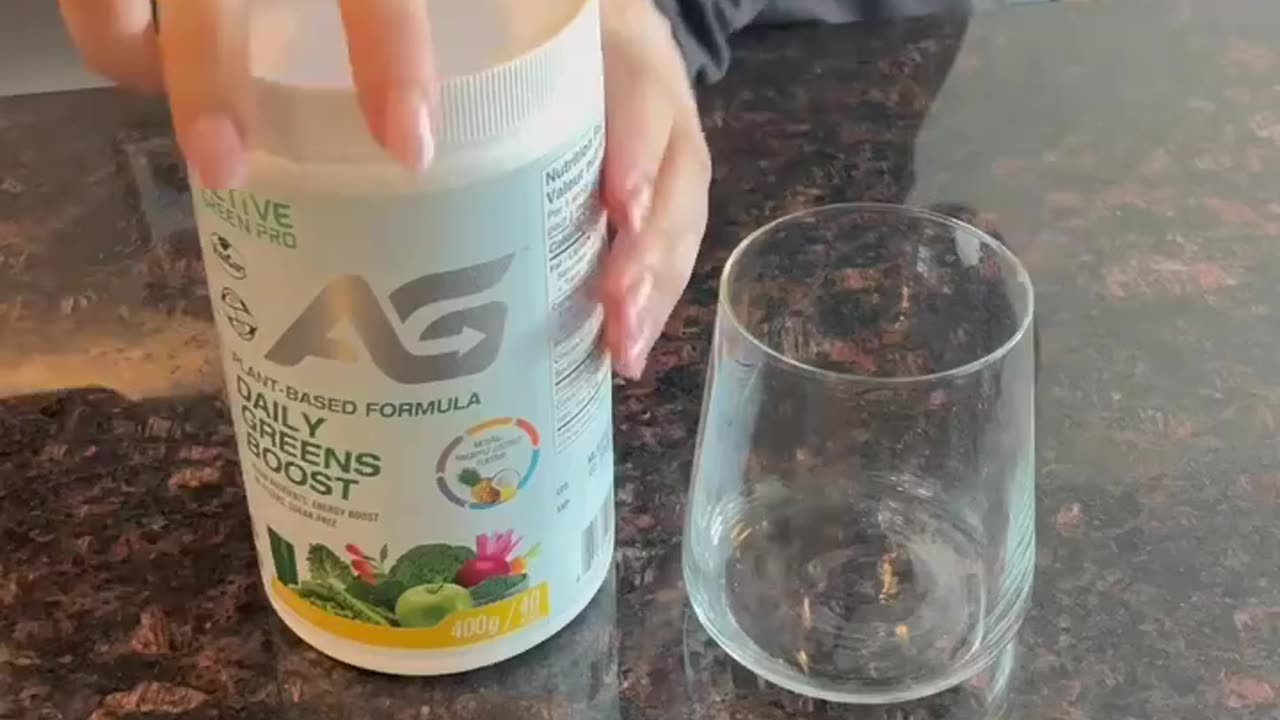 Daily Greens Boost Pineapple-Coconut smoothie