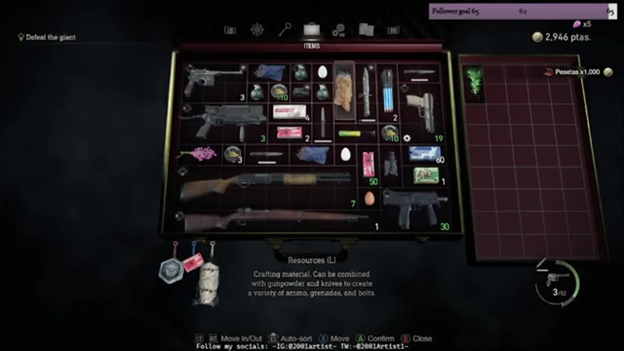 Resident evil 4 remake (part 2) Protecting Ashely, having low supplies