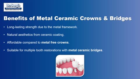 Dr. Garg’s Multispeciality Dental Center Excellence in Crown and Bridge Dentistry