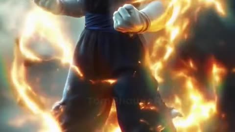 Son Goku transformation