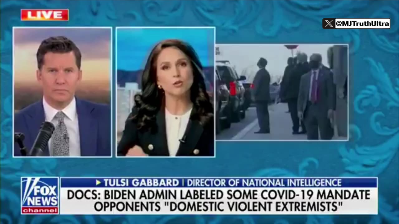 Biden admin labeled you a domestic violent extremist if you opposed any of his Covid-19 policies