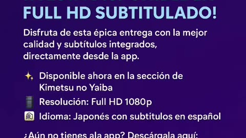 🔥DESCARGAR ¡CASTILLO INFINITO ♾ – KIMETSU NO YAIBA ya está disponible en FULL HD SUBTITULADO! 🔥