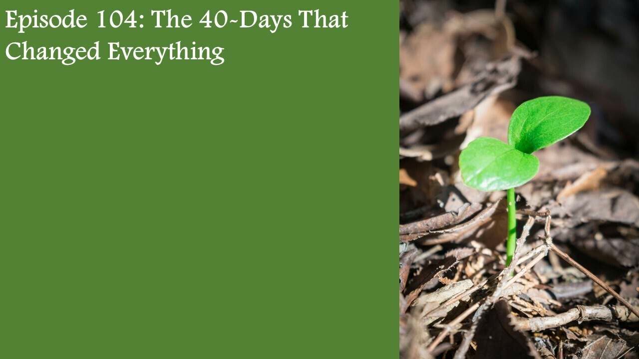 Episode 104: The 40-Days That Changed Everything
