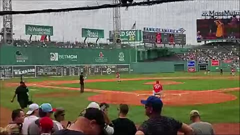 7th inning stretch Fenway Park