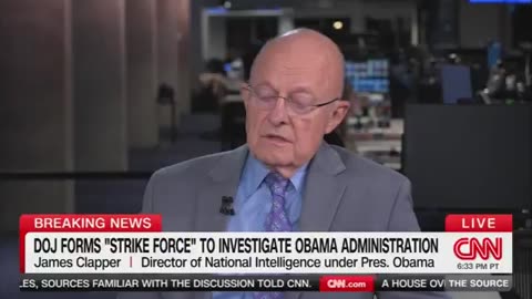 Former DNI James Clapper Says He Has Concerns That He'll Be Prosecuted