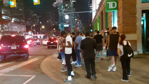 【4K】Hot Nightlife Downtown Toronto | Toronto Nightllubs