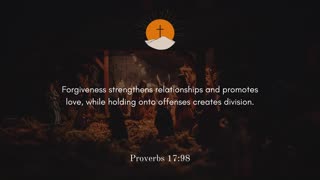Proverbs 17:98 - Devotional
