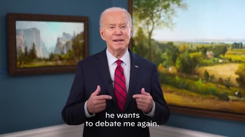 Joe Biden Announces That He Will Debate Donald Trump Twice Biden-Harris 2024