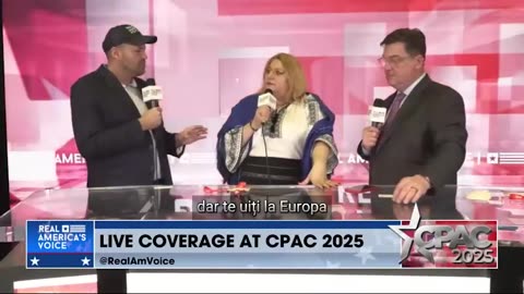 Interviul acordat televiziunii americane Real America's Voice