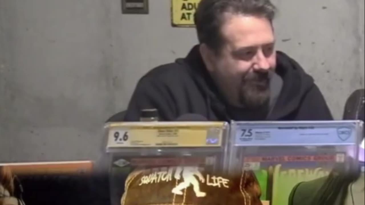 Did he just hear a Bigfoot roar?