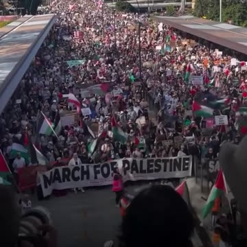 Hundreds of Thousands Rally Across Australia Demanding Sanctions on I$rael