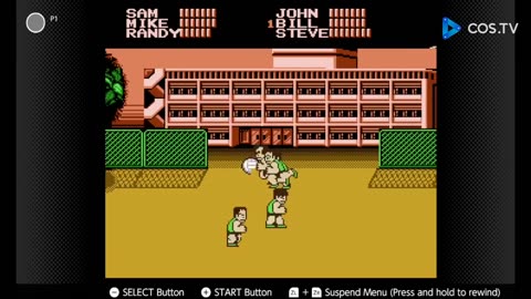 NSOSNES_Super_Dodge_Ball_Bean_Ball_All_Characters_and_Difficulties 03