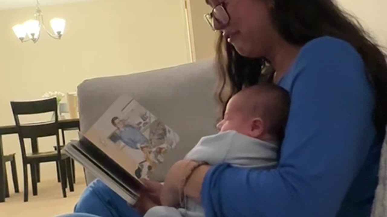 New Mom Sobs Over Beloved Book