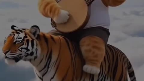 Fun of animals enjoying