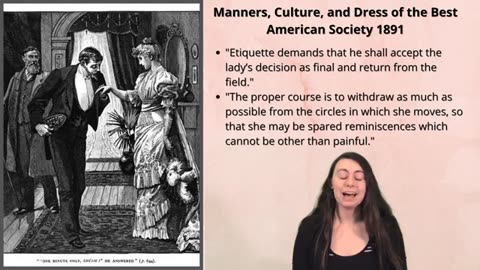 Courtship in the Victorian era