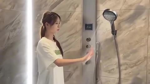 Product Link in Bio Smart Shower That Massages Your Soul!