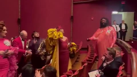 Drag Queens Protest President Trump and First Lady Melania Trump at the Kennedy Center