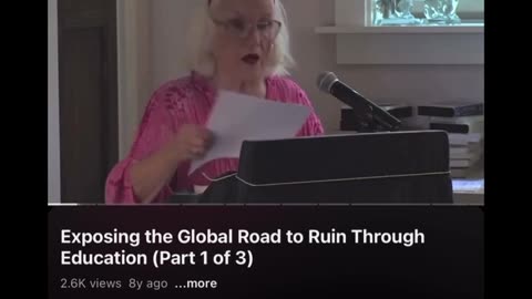 Charlotte Iserbyt Exposing the Global Road to Ruin Through Education