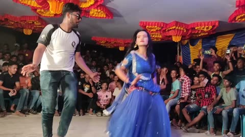 "Desi Dance Power! Village Girls Rock the Stage 💥🇮🇳"