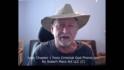 Robert Macs talks about John chapter 1