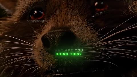 Eyes contain emotions!" Guardians of the Galaxy