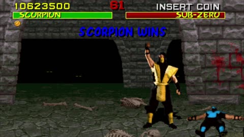 Mortal Kombat - Scorpion - Arcade Cabinet