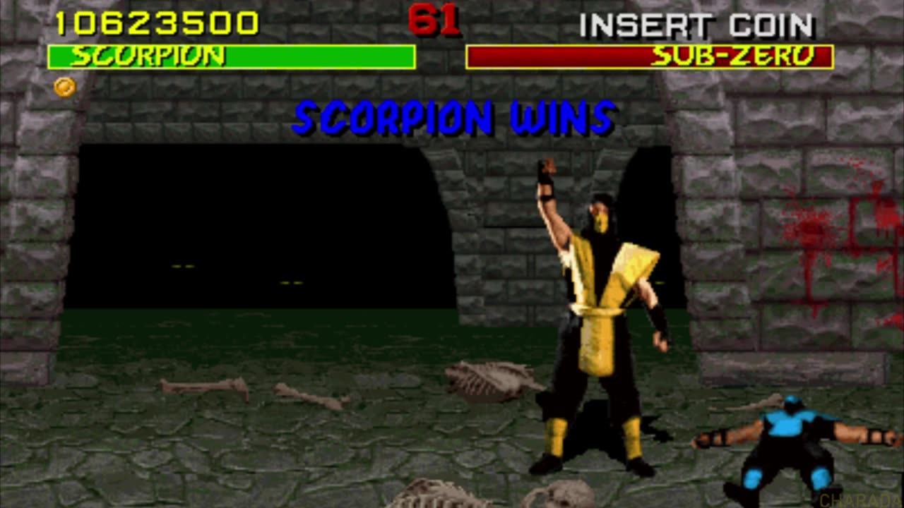 Mortal Kombat - Scorpion - Arcade Cabinet