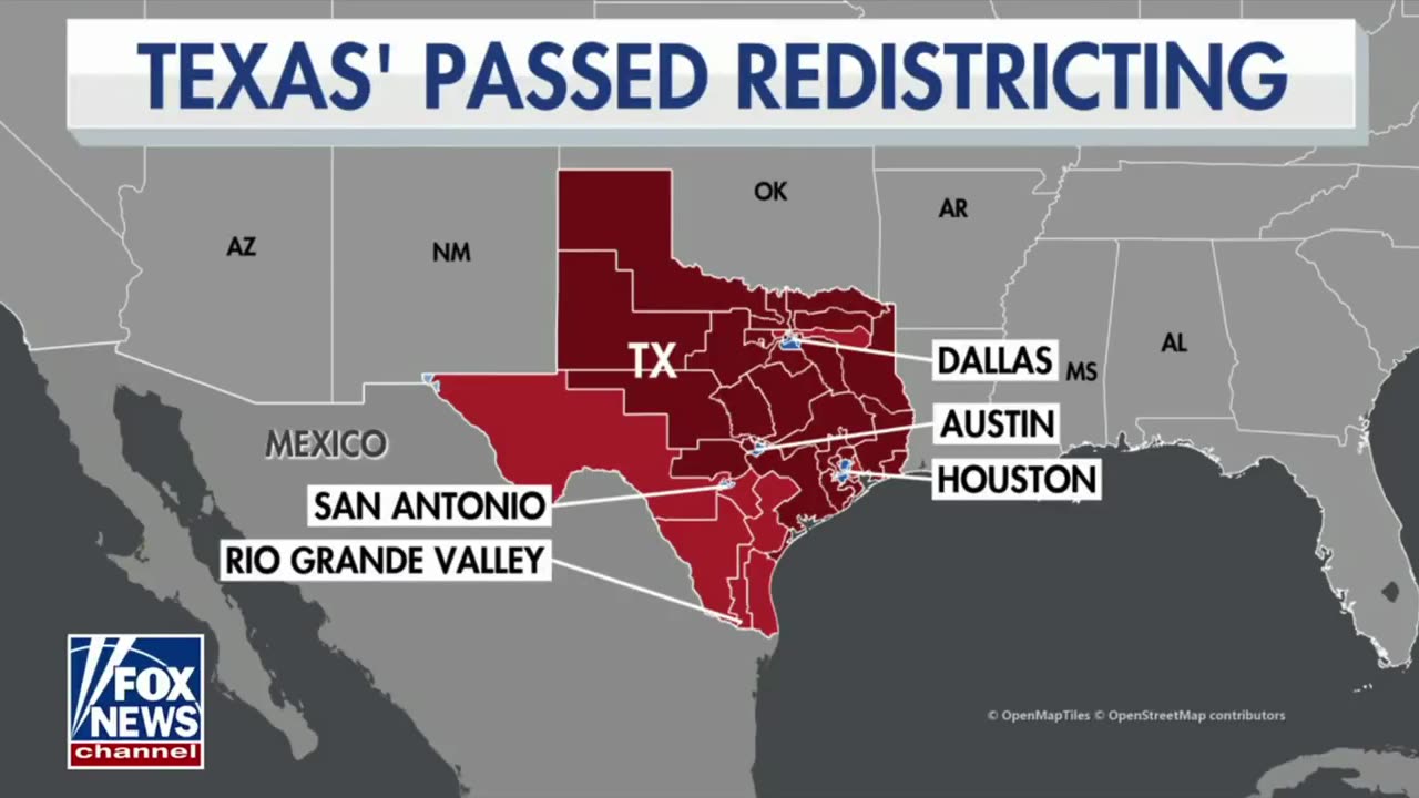 Texas Senate passes redistricting map
