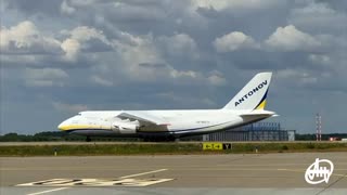 ✈️🇺🇦 Ukraine Russia War | Antonov Aircraft Moves Massive An-124-100 "Irpin" from Kyiv to Leip… | RCF