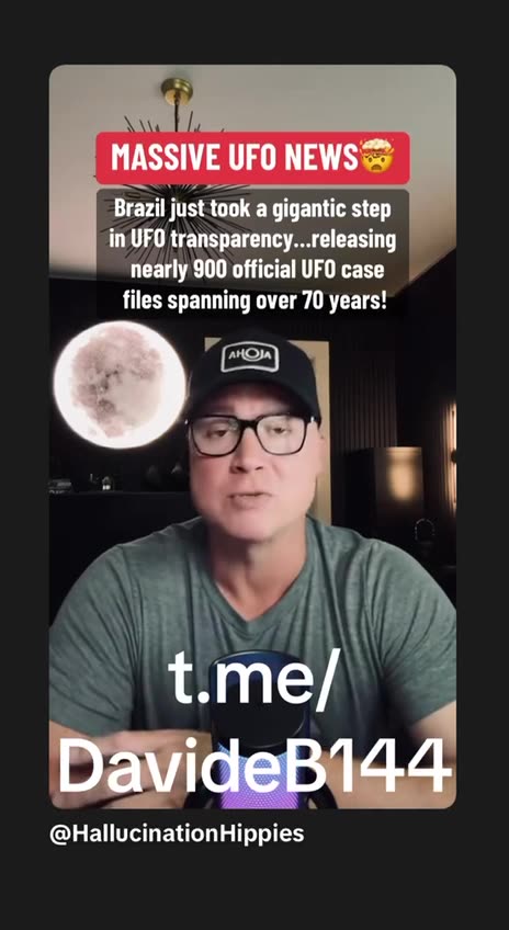 Brazil just made a Big Step forward with the Disclosure of the UFOs