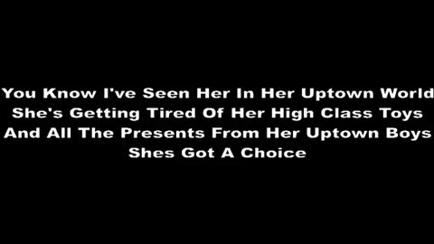 Billy Joel - Uptown Girl with Lyrics