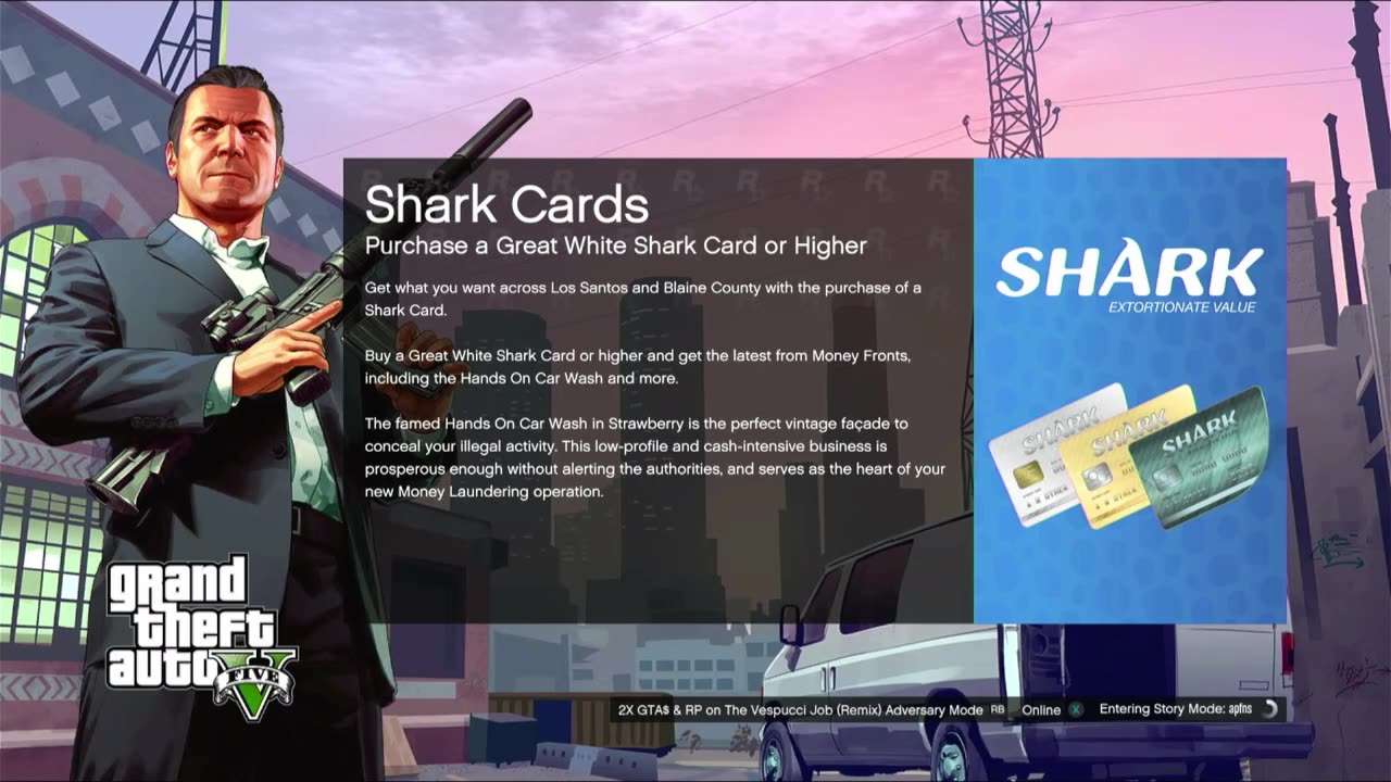 GTAV Online XBox Series S Xbox One Version