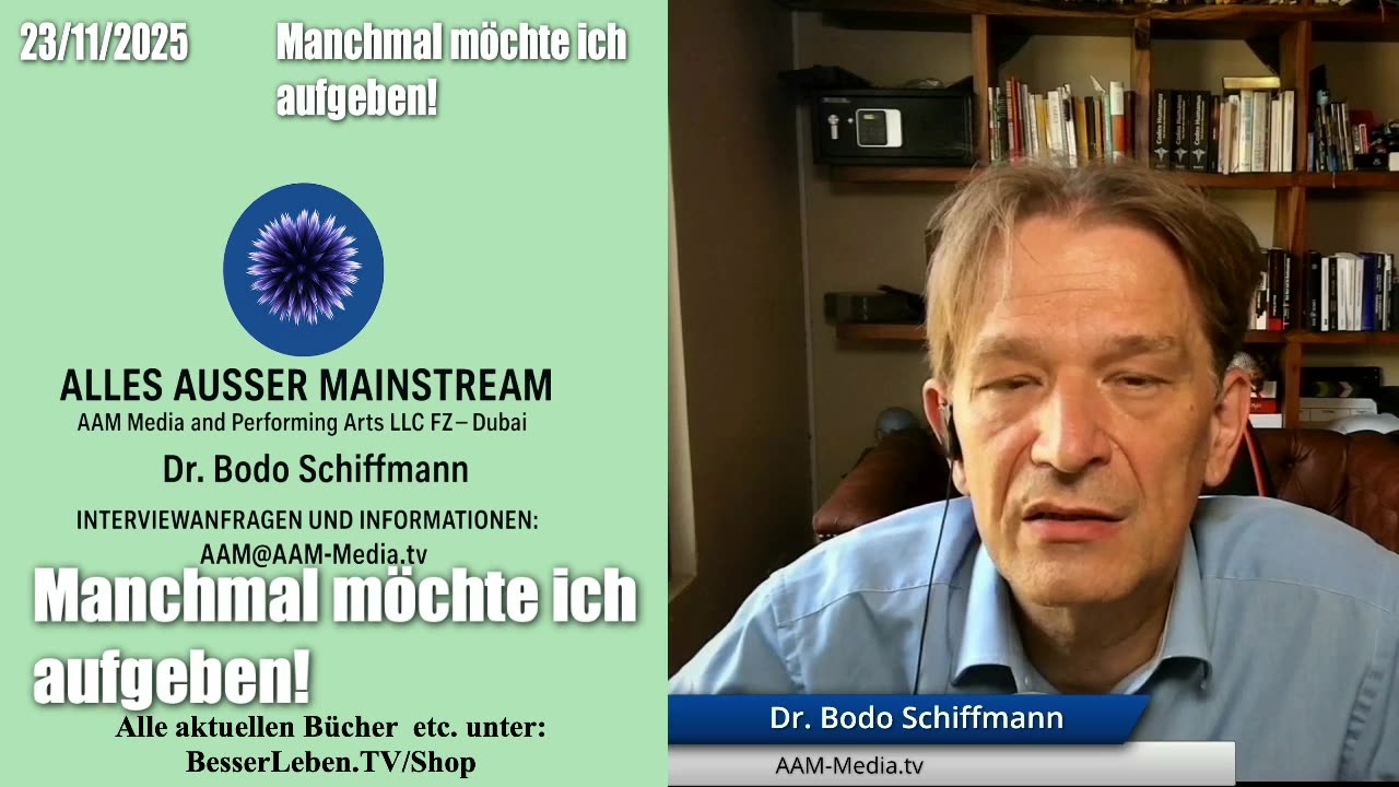Manchmal möchte ich aufgeben 23.11.2025