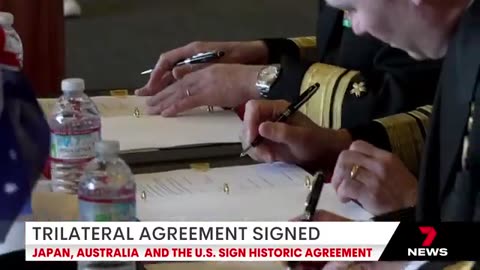 Australia, Japan and US sign new naval pact for Indo-Pacific | sunmax966NEWS