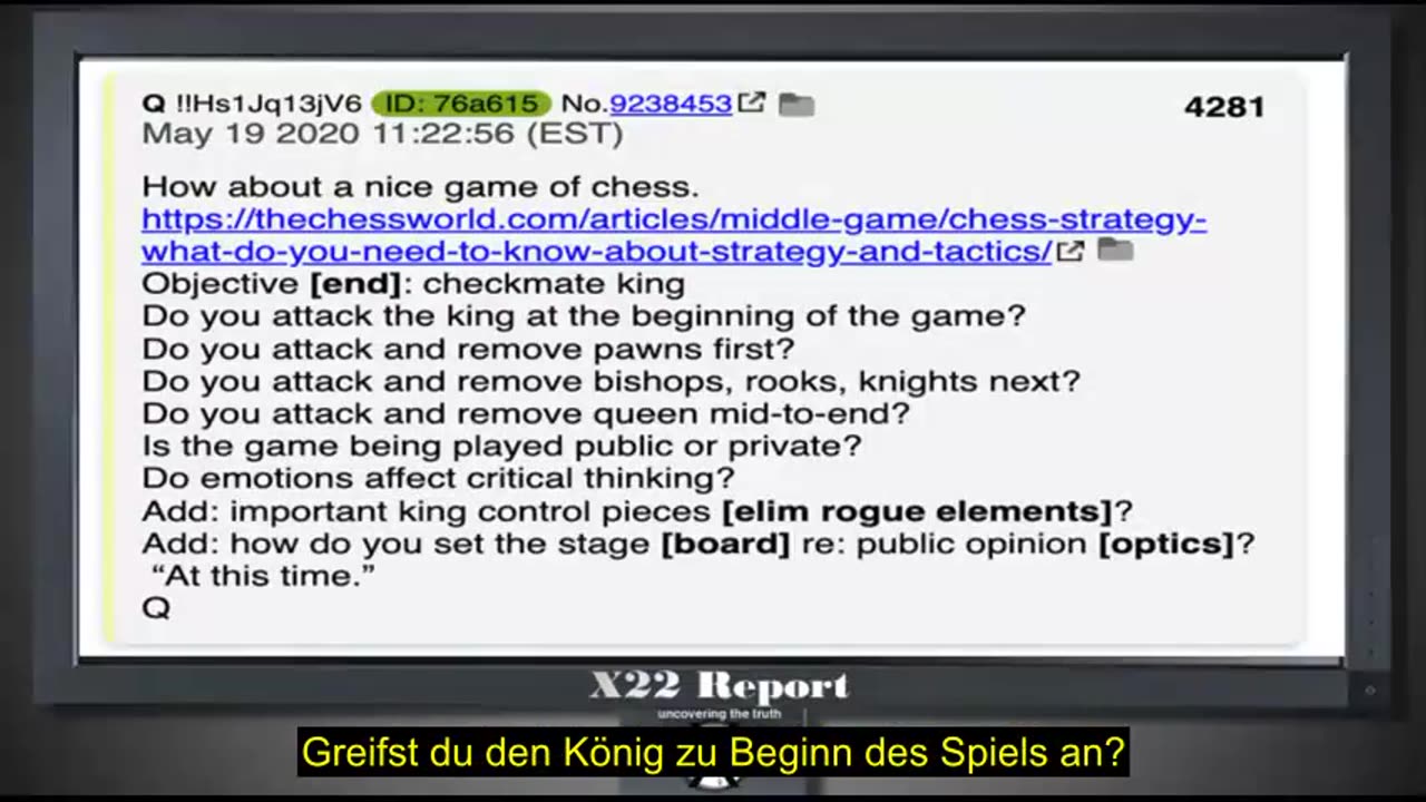 X22 Report vom 29.04.2025
