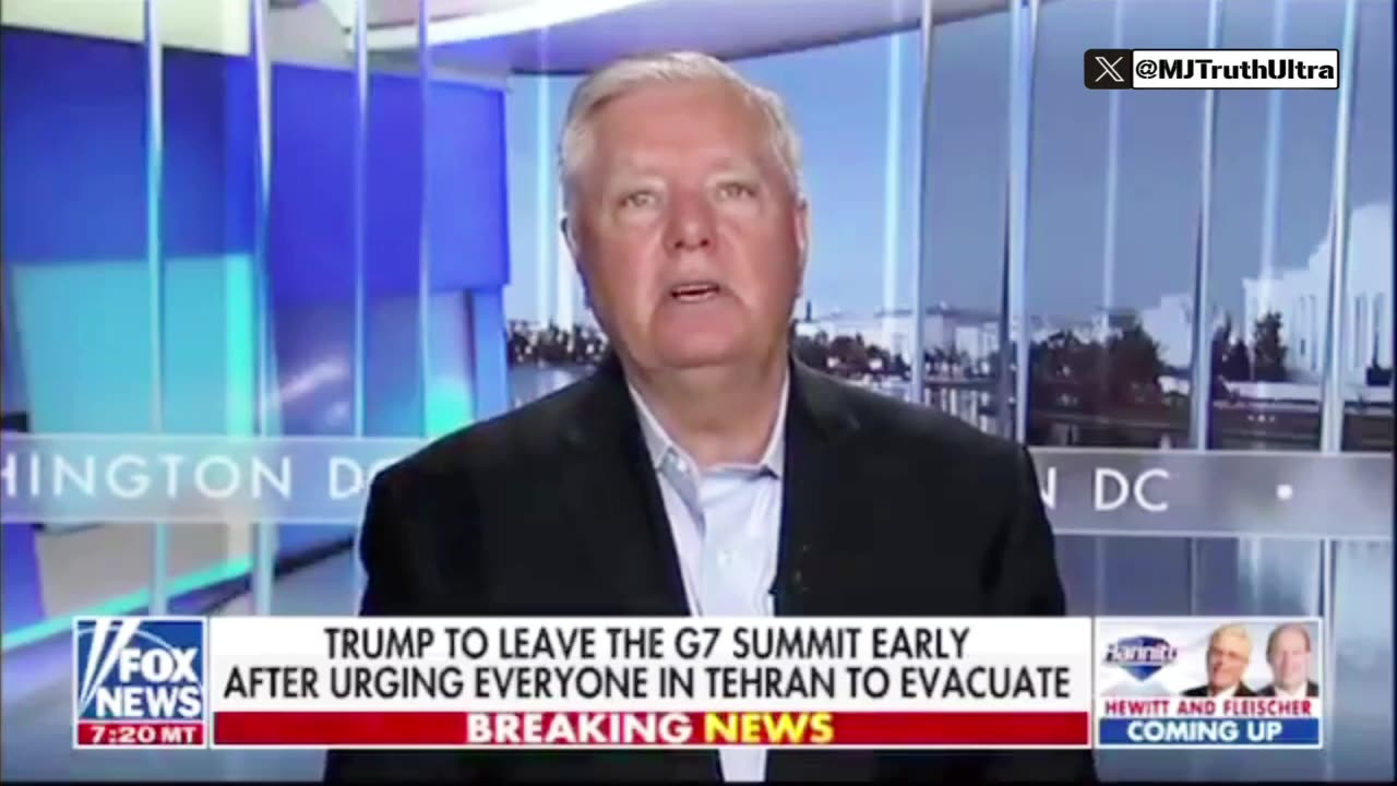 Warpig Lindsey Graham - “To the rest of the world… YOU have normalized trying to kill the Jews.”