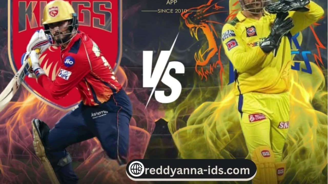 Clash of Titans with Reddyanna : CSK vs PBKS – A Thrilling 49th Match in IPL 2025.