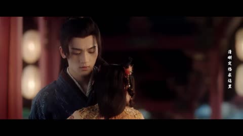 Mu Qing & Chao Yan The Demon King Awakens Mu Qing gives Chao Yan a new hairpin and she hug's him