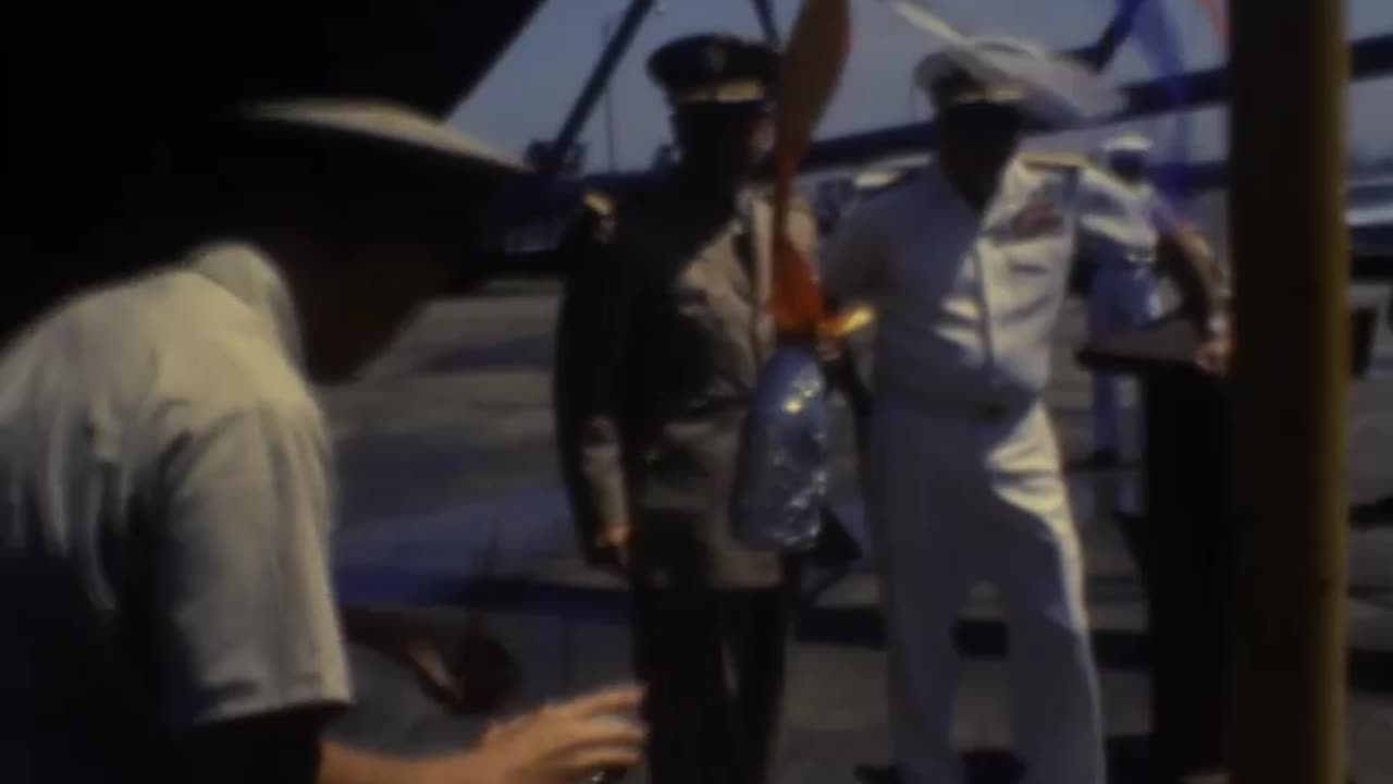 COMMISSIONING OF V... - COMMISSIONING OF VIETNAMESE JUNK INTO U.S. NAVY Amphibious B - 428-npc-38553