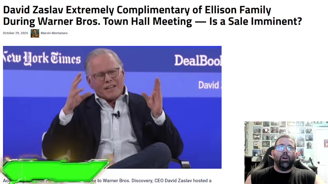 David Zaslav Encouraging Paramount Skydance To Buy WB Discovery After Complimenting Ellison Family