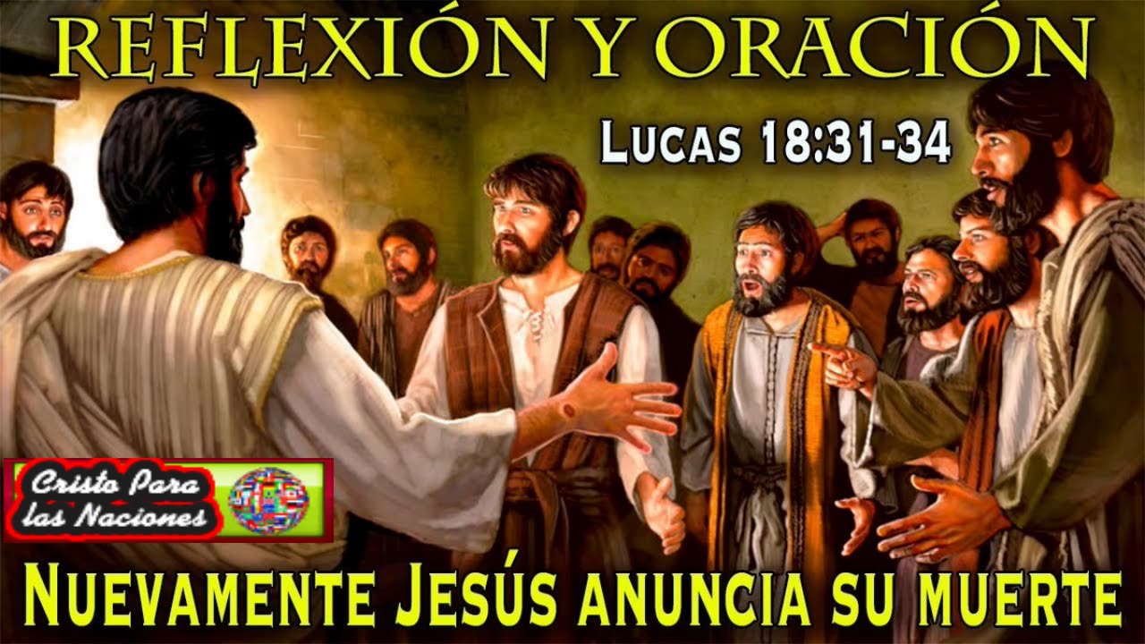 "Nuevamente Jesús anuncia su Muerte " _ Lucas 18: 31 al 34_ Devocional.