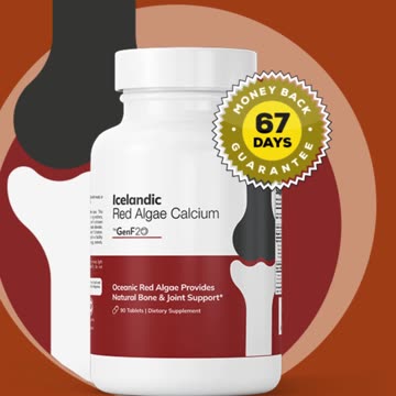 Icelandic Red Algae Calcium – Natural Support for Bone & Joint Health