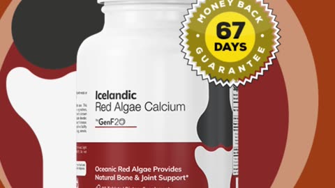 Icelandic Red Algae Calcium – Natural Support for Bone & Joint Health
