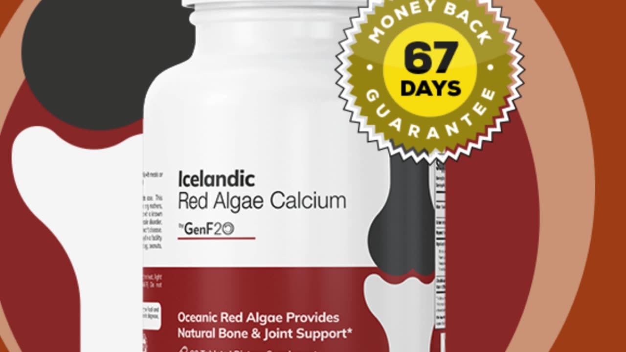 Icelandic Red Algae Calcium – Natural Support for Bone & Joint Health