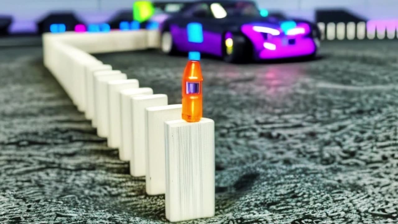 RC Car Drifting Challenge | Take Down the Bottle