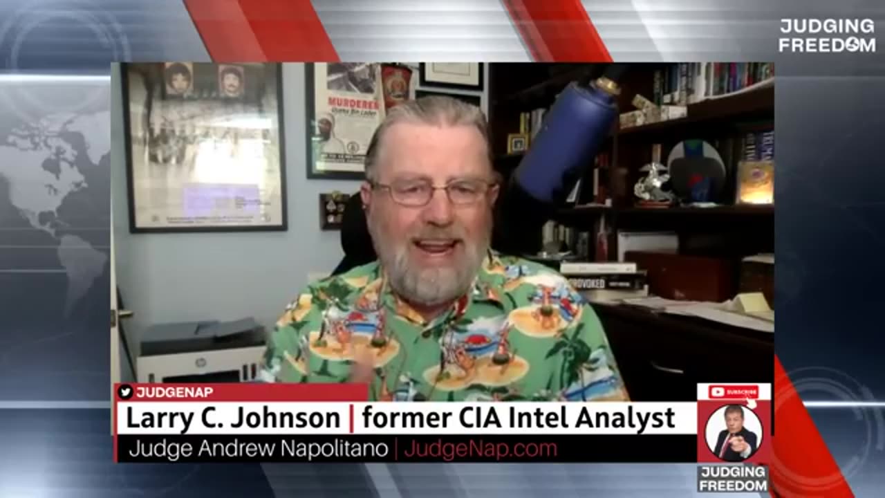 Judge Napolitano w/ Larry Johnson - Are the Brits Suicidal Over Ukraine-