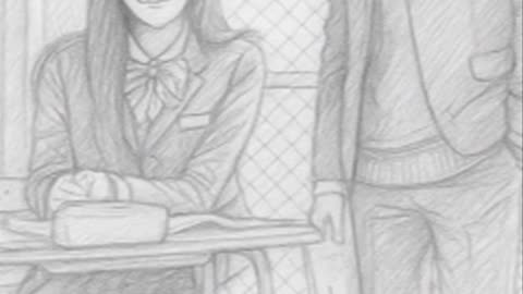 The Strange My Hero 🖤 | Unique Pencil Sketch | #GeethArtStudio