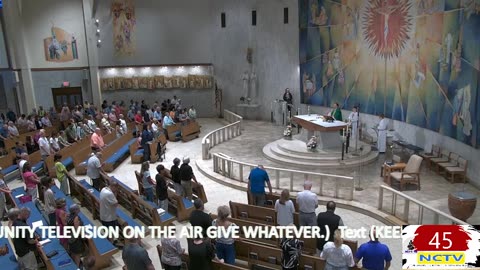 NCTV45 CATHOLIC MASS HOLY SPIRIT PARISH (ST VITUS) 4 PM SAT JULY 26 2025
